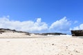 Deserted White Sand Beach in Aruba Known as Boca Keto Royalty Free Stock Photo