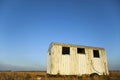 Trailer Wreck in Countryside Field