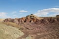 Desertic hills landscape, Mangystau region, Kazakhstan