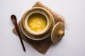 Shuddha Desi Ghee or clarified butter Royalty Free Stock Photo