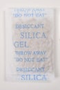 Desiccant Silica Gel Packet Royalty Free Stock Photo