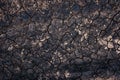 Desiccation cracks texture top view Royalty Free Stock Photo