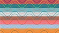 Colorful background wallpaper abstract design of wavy lines Royalty Free Stock Photo