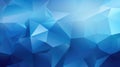 design abstract blue polygon background Royalty Free Stock Photo