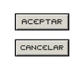 Accept and cancel buttons