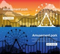 Design amusement park banners