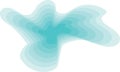 Design Background of Blue Waves and unique