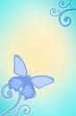 Design background butterfly Royalty Free Stock Photo