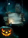 Design background for Halloween party Royalty Free Stock Photo