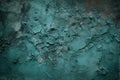 design background rough teal dark close rumbled surface wall concrete green old