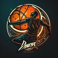 design basketball sport logo