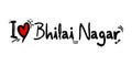 Bhilai Nagar love message Royalty Free Stock Photo