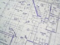 Design Blueprint Royalty Free Stock Photo