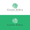 Design business card restaurant Green Zebra.