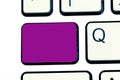 Design business concept Empty template copy space text for Ad website isolated Keyboard key Intention to create computer Royalty Free Stock Photo