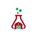 Barn Lab Logo Icon Design Royalty Free Stock Photo