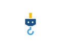 Crane Logistic Logo Icon Design