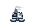 Drone Factory Logo Icon Design