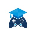 Education Game Logo Icon Design