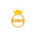 Letter King Logo Icon Design