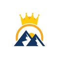 Mountain King Logo Icon Design