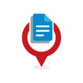 Paper Point Logo Icon Design