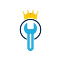 Repair King Logo Icon Design