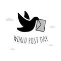 Design for celebration world post day