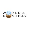 Design for celebration world post day