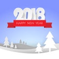 Design Christmas greeting card, and Happy new year message