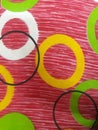 Design circle roll colour yellow