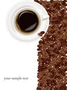 Design coffee background.