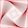 Design colorful twirl movement illusion background