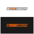 Design complete vector template, Creative Design complete concepts