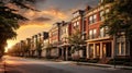 design condominium townhouse building Royalty Free Stock Photo