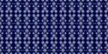 Pentane pattern, Thai pattern Royalty Free Stock Photo
