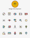 Design and Development icons