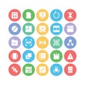 Design & Development Vector Icons 7 Royalty Free Stock Photo