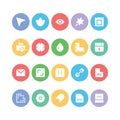 Design & Development Vector Icons 13 Royalty Free Stock Photo