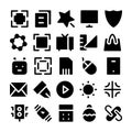 Design & Development Vector Icons 1 Royalty Free Stock Photo