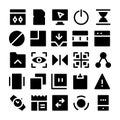 Design & Development Vector Icons 7 Royalty Free Stock Photo