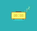 Design of a digital clock that show 00:00