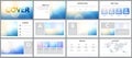 Design element of infographics for presentations templates. Royalty Free Stock Photo