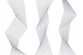 Design element poligonal from many parallel lines09 Royalty Free Stock Photo