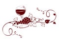 Design element -- Wine title