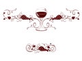 Design element -- Wine title