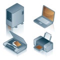 Design Elements 44a. Computer Icons Set