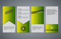 Set vertical banners green background01
