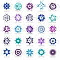 Design elements set.  Abstract icons Royalty Free Stock Photo