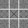 Design elements set. Abstract patterns. Royalty Free Stock Photo